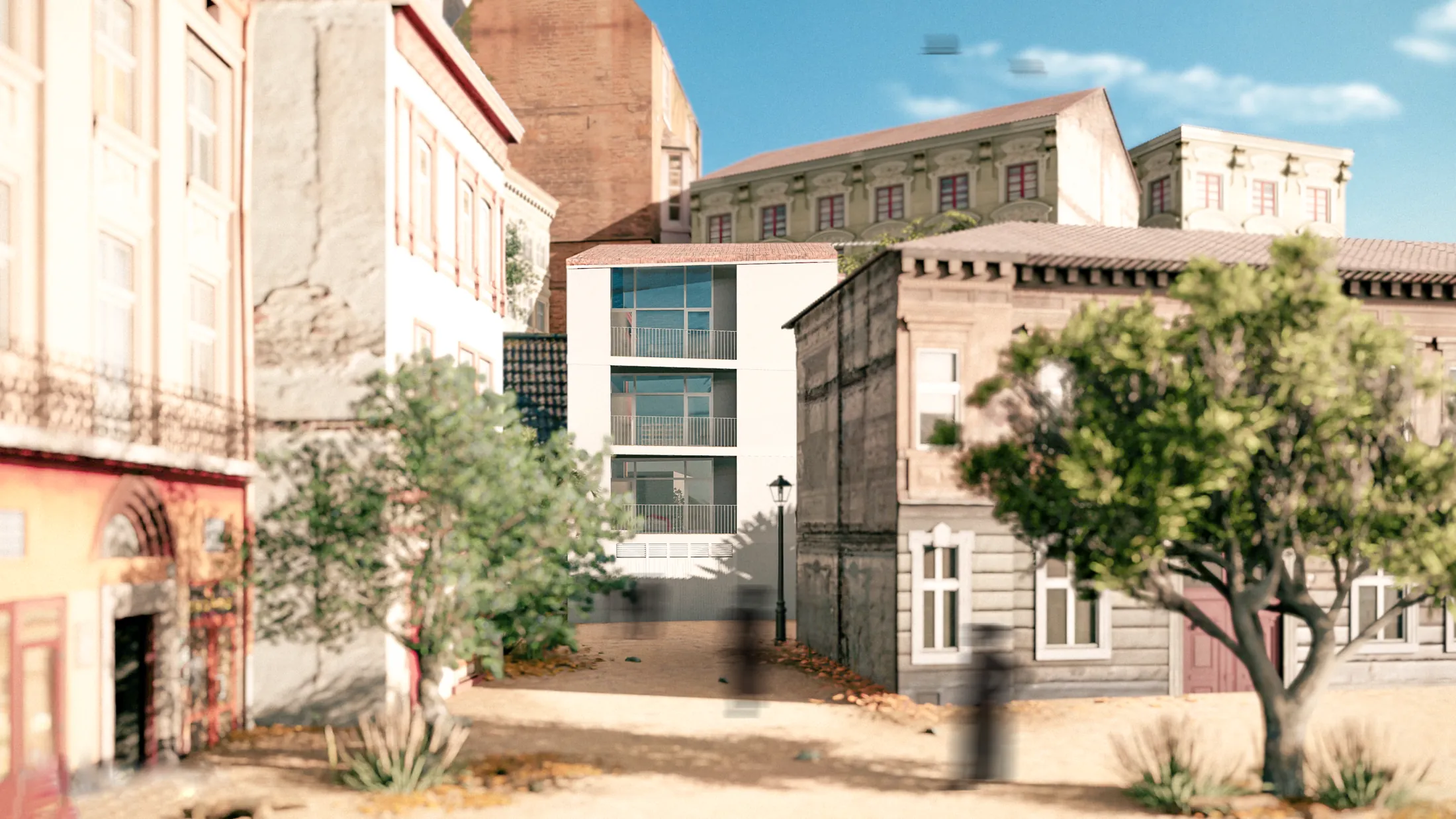Casa Senillosa, render