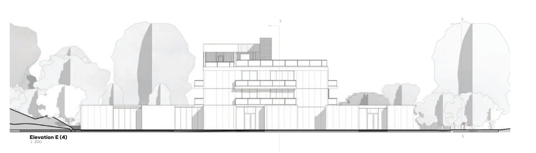 The Living Archive, elevation